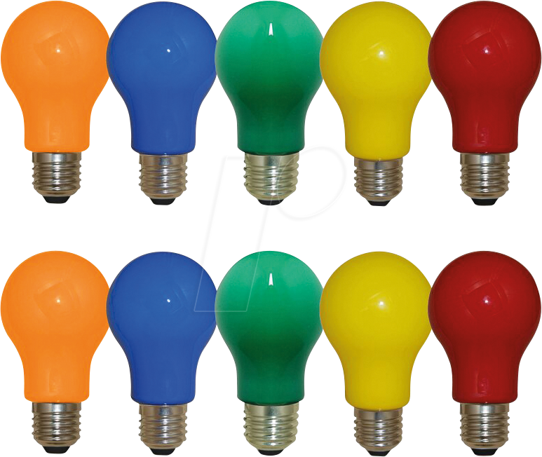Thumbnail - LM A27MIX36 - LED-Lampe E27 gemischt, 3 W, mehrfarbig, 10er-Pack