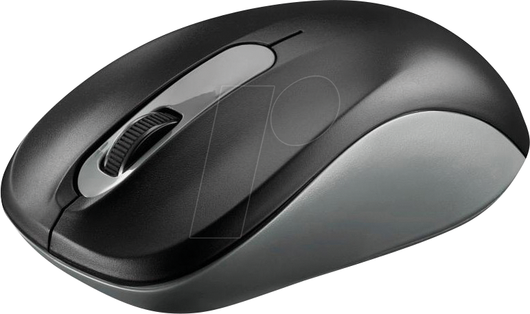 HAMA 134960 - Maus (Mouse), Funk, schwarz