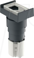 RAFI 15.108.151 - LUMOTAST 75 IP40, Leuchtdrucktaster, Bund rechteckig