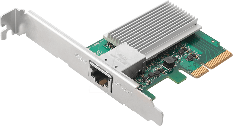 EDI EN-9320TX-E - Netzwerkkarte, PCI Express, 10 Gigabit Ethernet, 1x RJ45