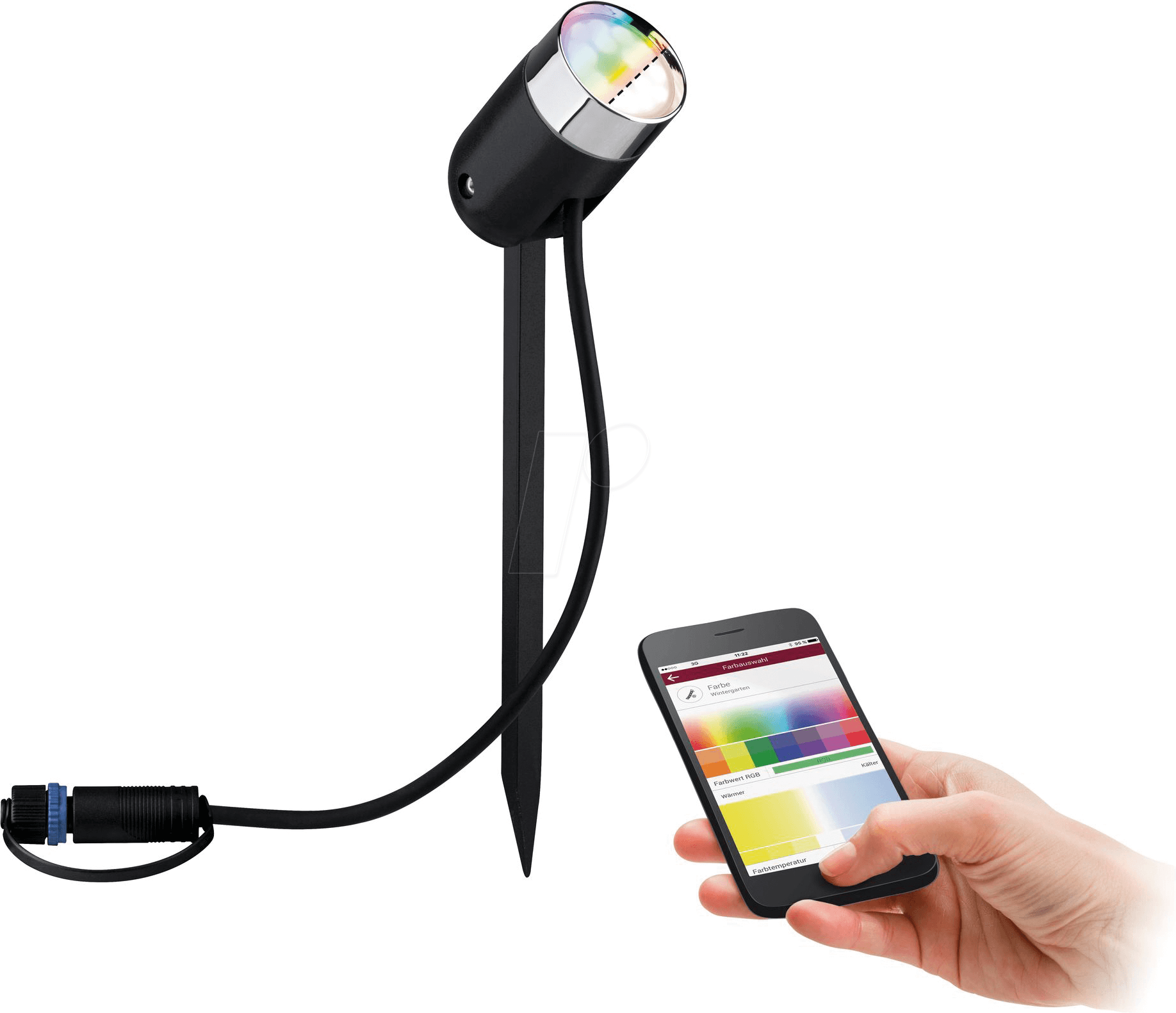 PLM 94283 - Plug&Shine Spot Pike RGBW ZigBee