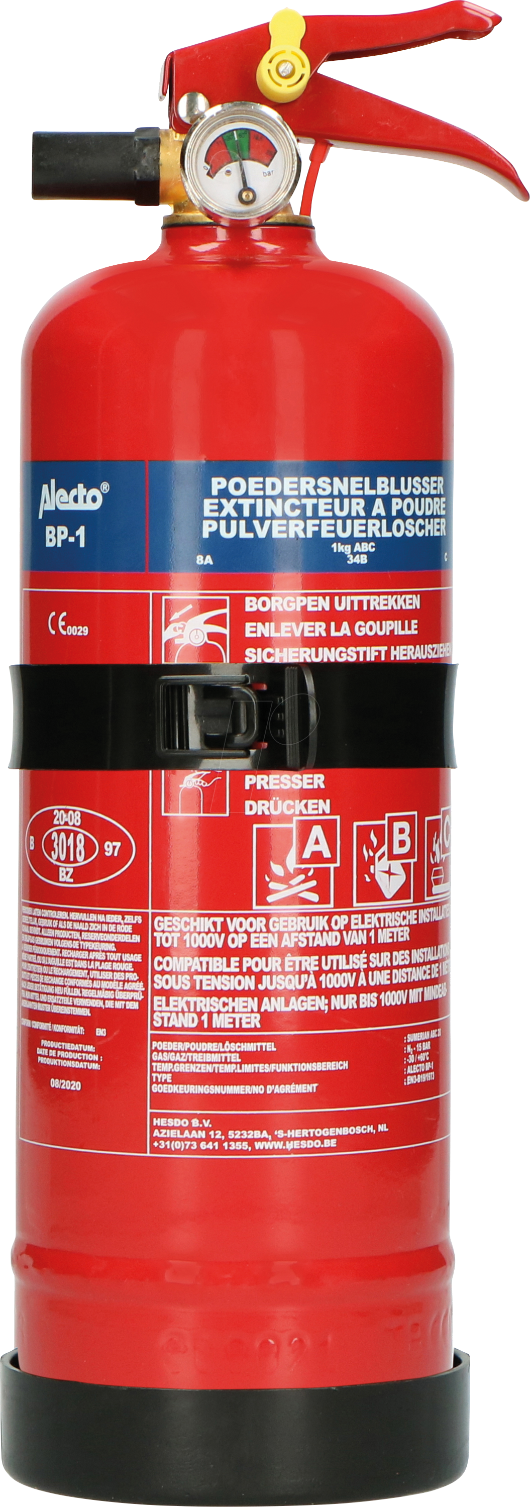 ALO BP-1 - Feuerlöscher, Pulver, 1 kg