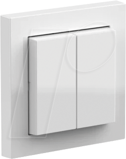 SENIC 100157 - Hue Schalter, weiß glänzend, Triple