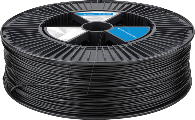 BASFU 22425 - Filament, PLA, schwarz, 2,85 mm, 4.500 g