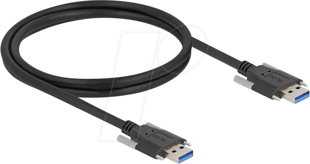 DELOCK 80998 - USB 5 Gb/s Kabel, A Stecker, 22 mm M2, 1,0 m