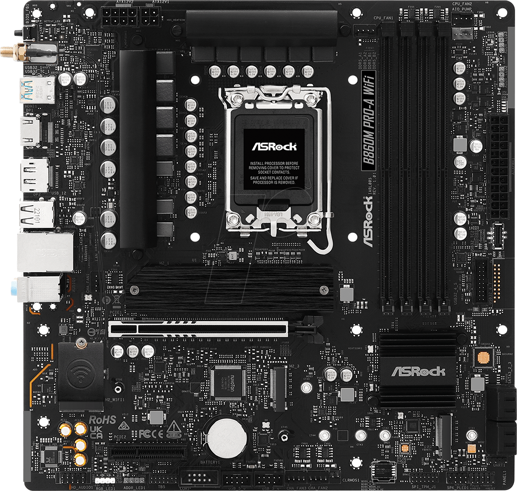 ASR 90MXBRS0 - ASRock B860M Pro-A WiFi (1851)