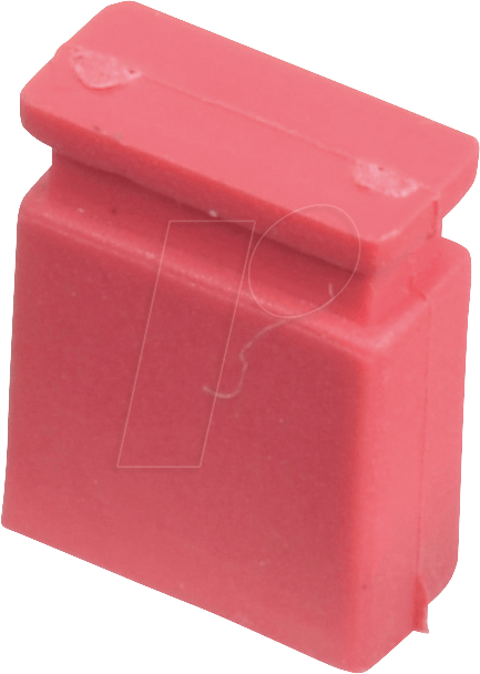 MPE 149-2-002-F1 - Jumper 2,54 mm, geschlossen, rot