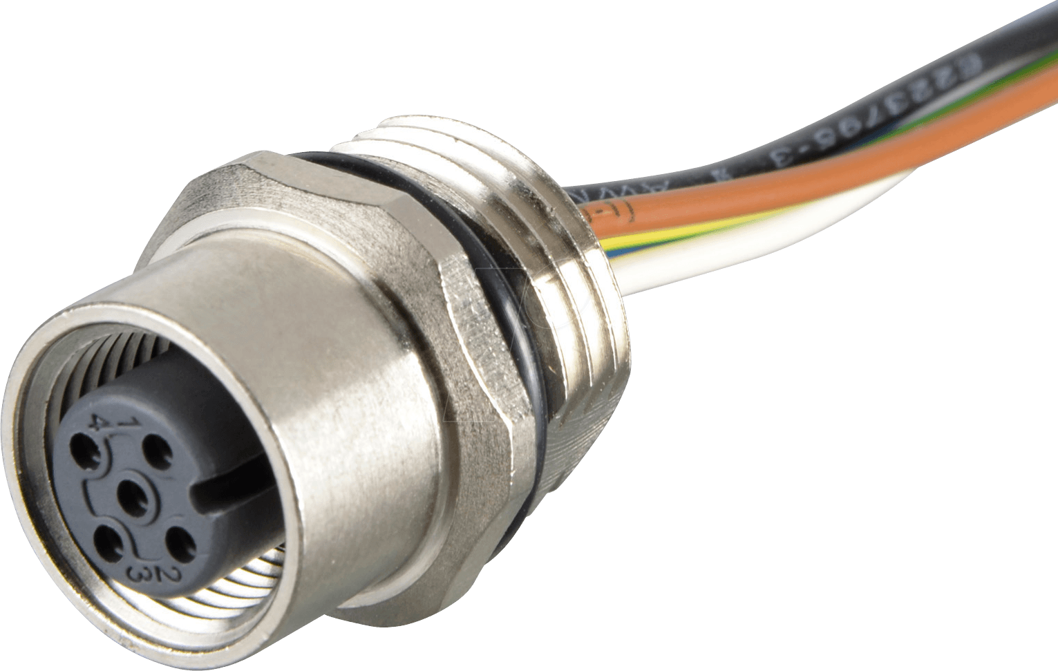 SAL12 FK50 - SAL M12x1, 5-pol, Einbaubuchse