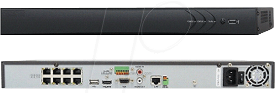 ROLINE 21197305 - Netzwerk-Videorekorder 16-Kanal