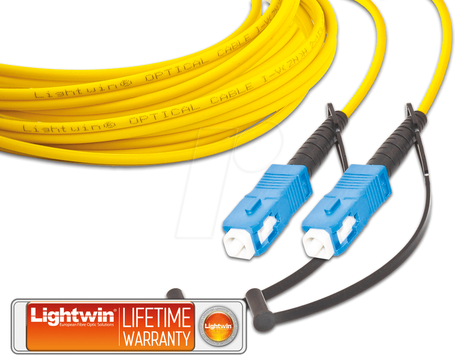 Thumbnail - LSP-50 SC-SC5 - Simplex LWL Patchkabel, MM OM2, SC - SC, 5 m