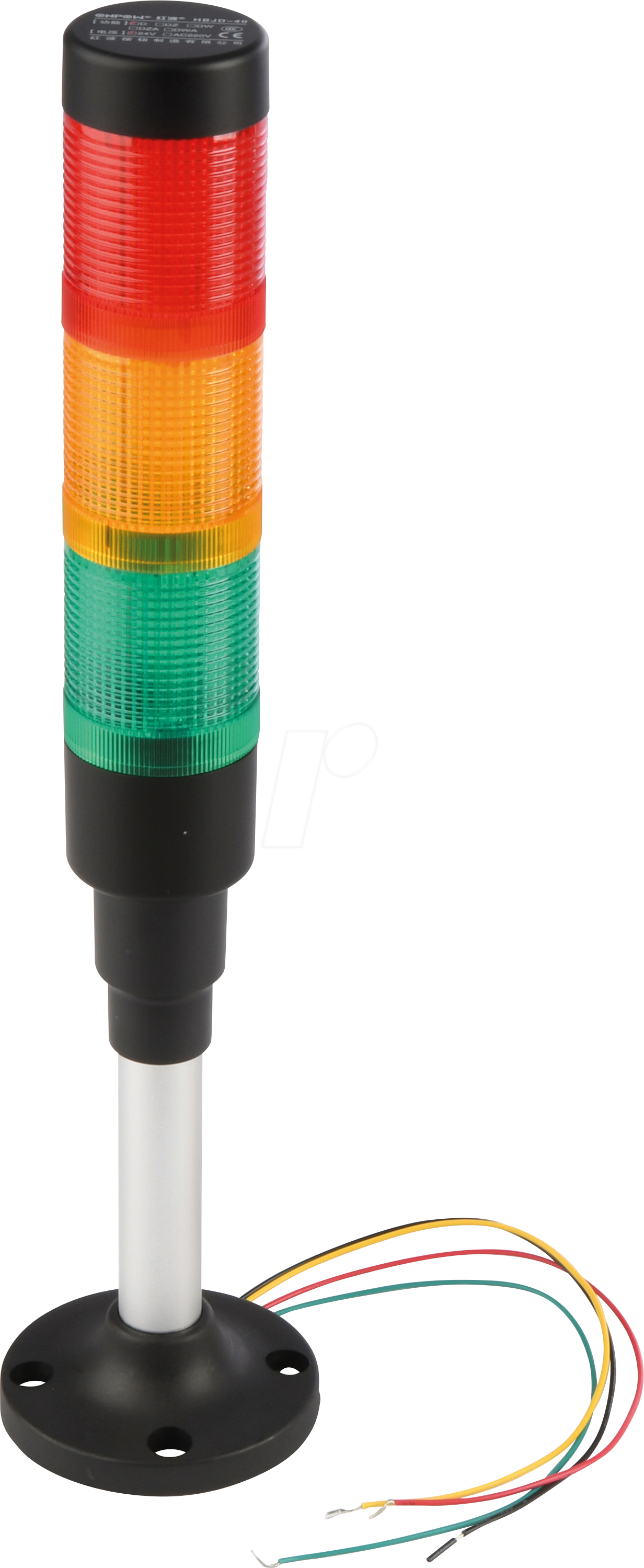 HBJD-D3RYG24B - Signalampel, rot/gelb/grün, LED, 24 V AC/DC