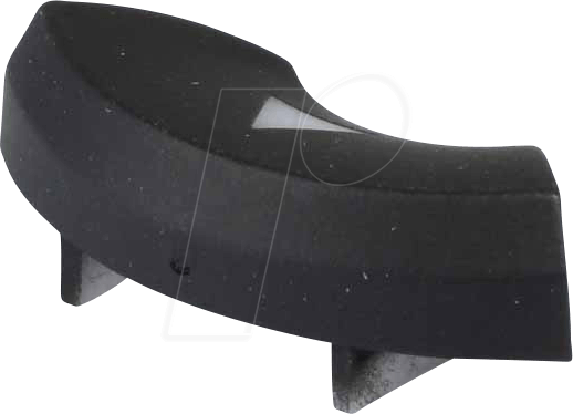 KAPPE 1ZB SWL - Kappe Multimec 5, 17,5x7,5mm, oval, sw, bel, Pfeil