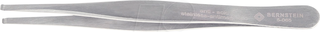 Thumbnail - BERN 5 065 - SMD-Pinzette, gerade, mit Greifmulde, 120 mm