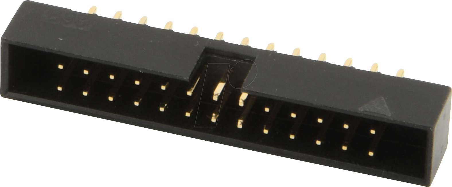 W+P 635-26-1 - Wannenstiftleiste RM 2,00mm, gerade, 26-polig