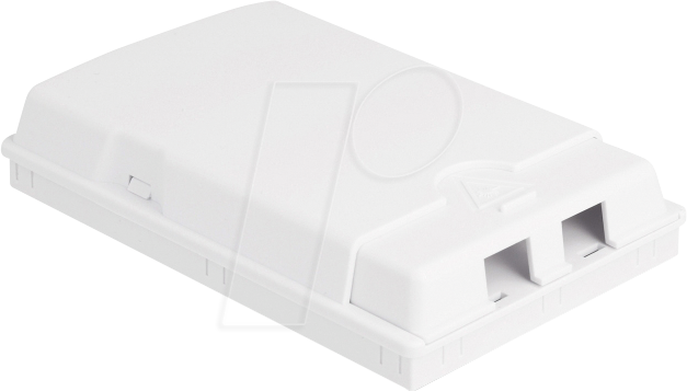 DELOCK 87894 - LWL Anschlussdose zur Wandmontage, 2x SC Simplex / LC Duplex