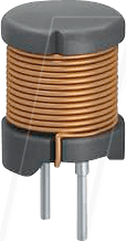 Thumbnail - L-09HVP 100µ - Stehende-Induktivität, 09HVP, Ferrit, 100 µH