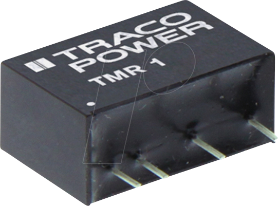 TMR 1-2422 - DC/DC-Wandler TMR-1, 1 W, 12 V, 42 mA, SIL-6