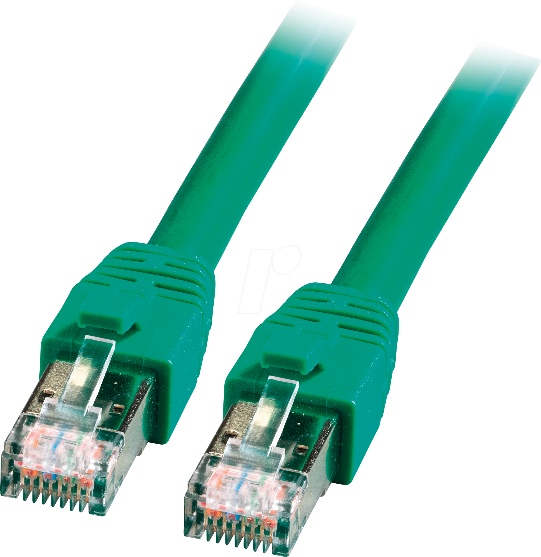 Thumbnail - EFB K5528GN.0,5 - RJ45 Patchkabel S/FTP, Cat.8.1,BC, LSZH, 0,5 m, grün