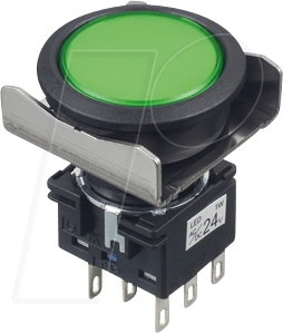 Thumbnail - ID LBW6BA1T6G - Einbautaster LBW, 26 mm , 2 CO