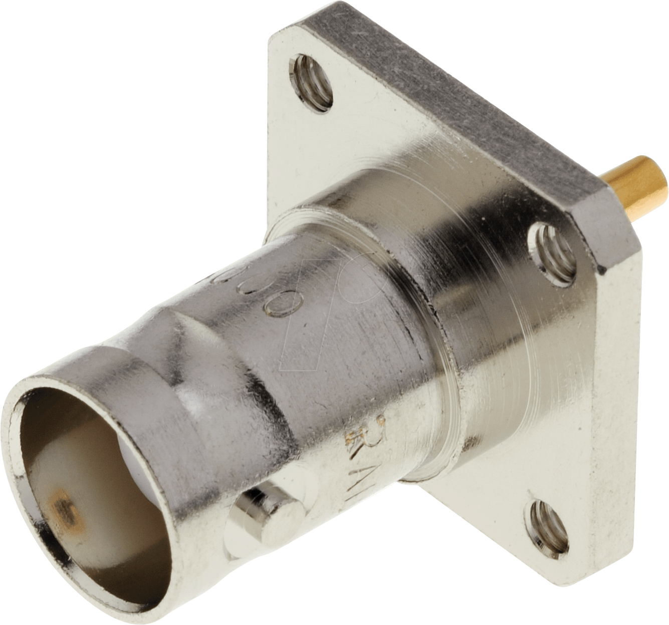 R 141 404 - BNC-Buchse, vierloch Flansch, löt