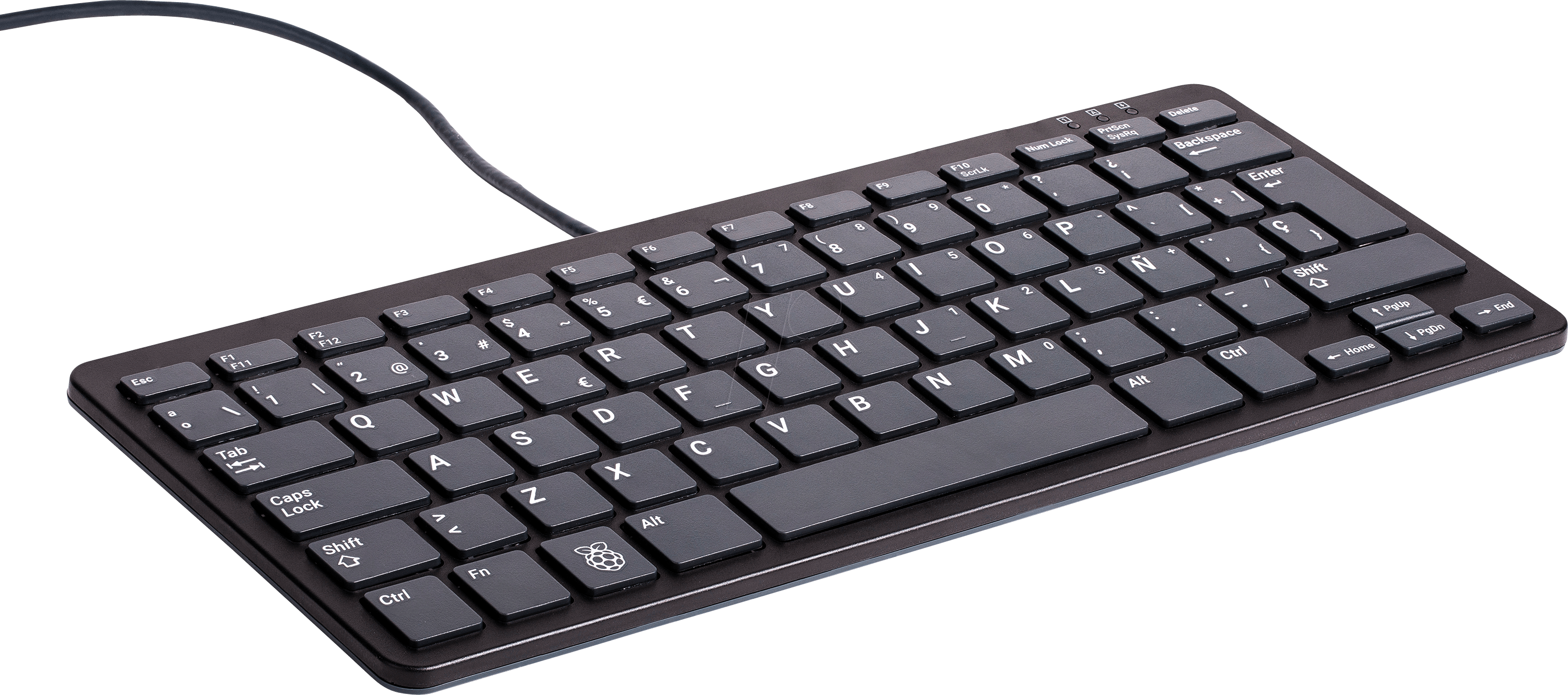 RPI KEYBRD ES BG - Raspberry Pi - Tastatur, ES, schwarz/grau