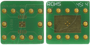 RE 913 - Adapter DFN10/eMSOP10 0,50 mm Pitch RM 2,54 mm