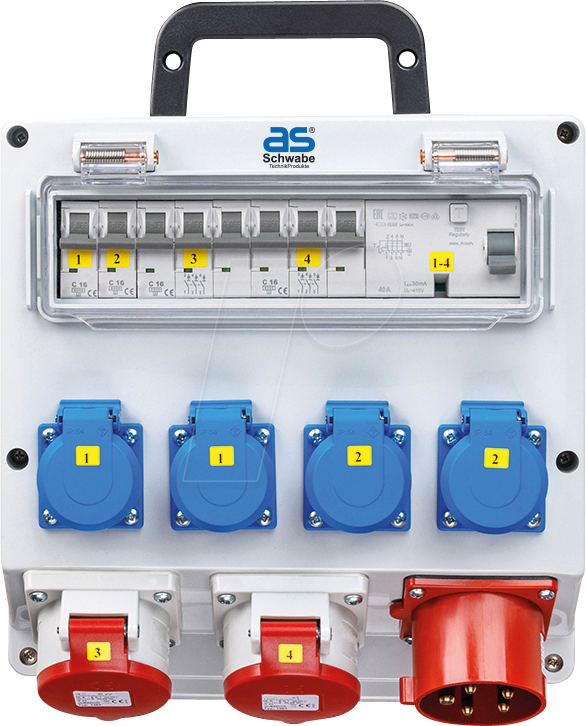 AS-SCHWABE 61517 - Wandverteiler FIXO 3