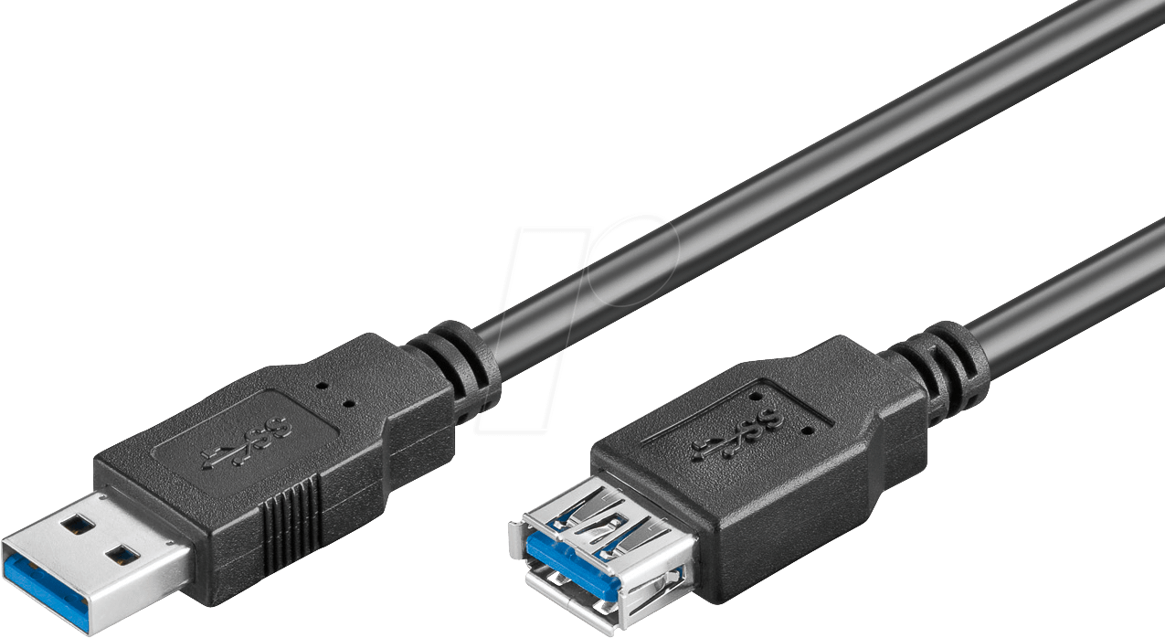 USB3 A-VL 500 SW - USB 5 Gb/s Kabel, A Stecker auf A Buchse, 5 m