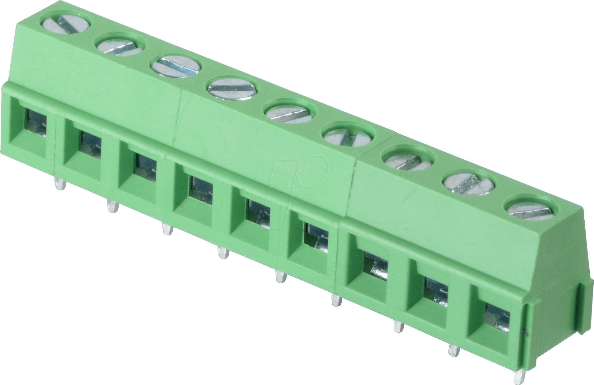 CTB0502-9 - Lötbare Schraubklemme - 9-pol, RM 5 mm, 90°