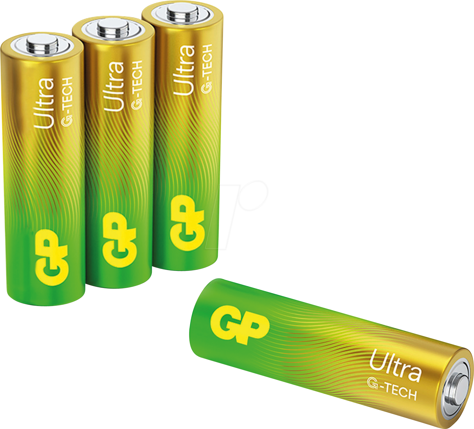 GP U4 AA - Ultra, Alkaline Batterie, AA (Mignon), 4er-Pack