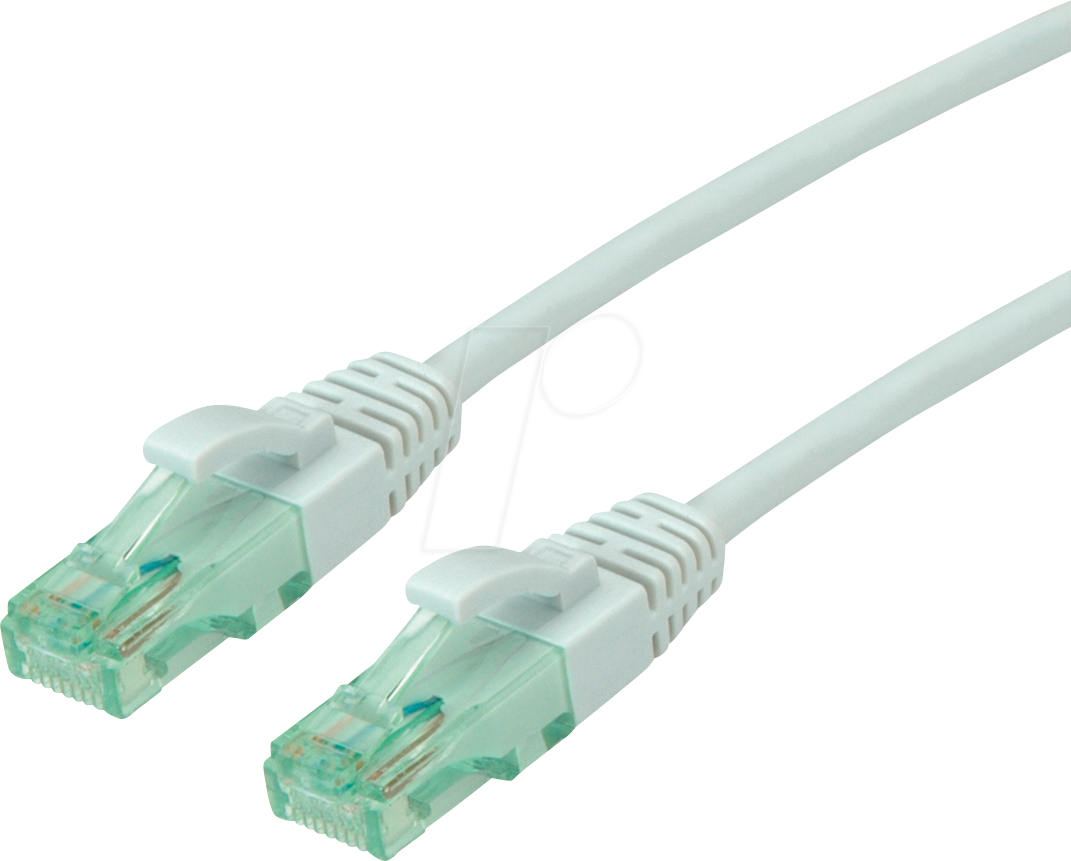 ROLINE 21453100 - Patchkabel Cat.6a UTP, grau, 0,5 m