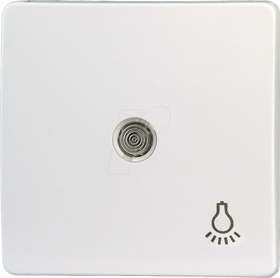 EL KO WIPPE5 - Flächenwippe - Linse, ''Licht'', HK05, arcticweiß