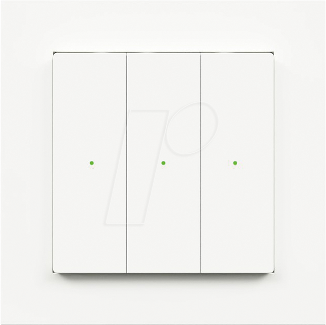 HEATIT 4512647 - Wandregler, Z-Wave, RAL 9003