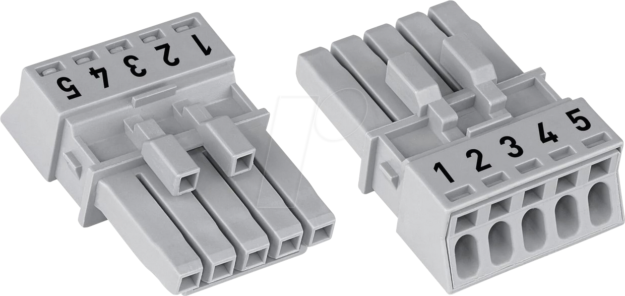 WAGO 890-245 - WINSTA® MINI Buchse, 5 polig
