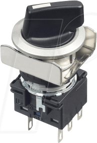 ID LB6MS33LT6 - Wahlschalter LB, 22 mm , metallic