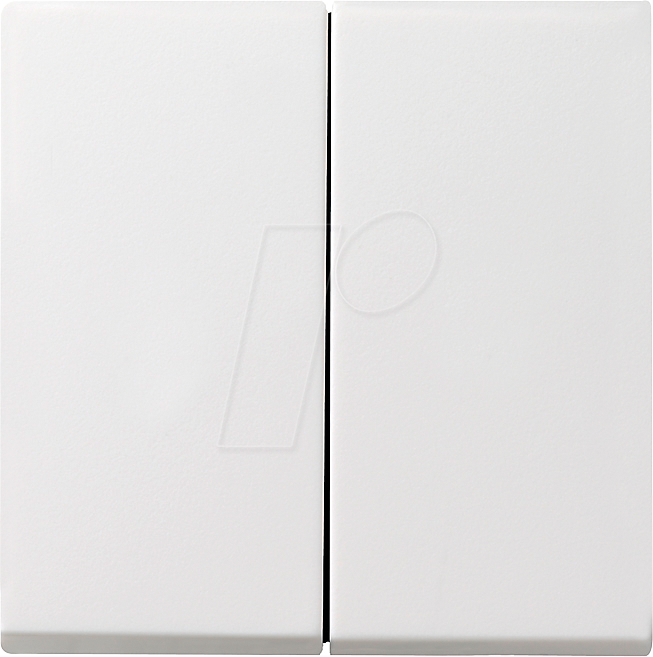 GIRA55 W2 RWG - Wippe 2-fach Reinweiß glänzend