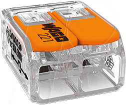 WAGO 221-612 - Verbindungsklemme, 6 mm², 2-Leiter