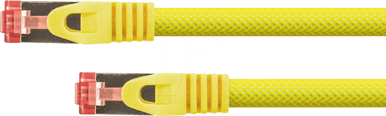 Thumbnail - PYT 8063PY-003Y - RJ45 Patchkabel Cat.6 PiMF gelb 0,25 m