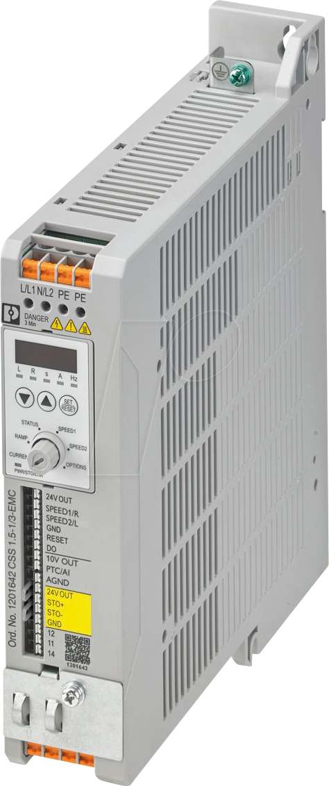 PHOE 1201642 - Drehzahlstarter, 1,50 KW, 110 - 240 V, 1-phasig