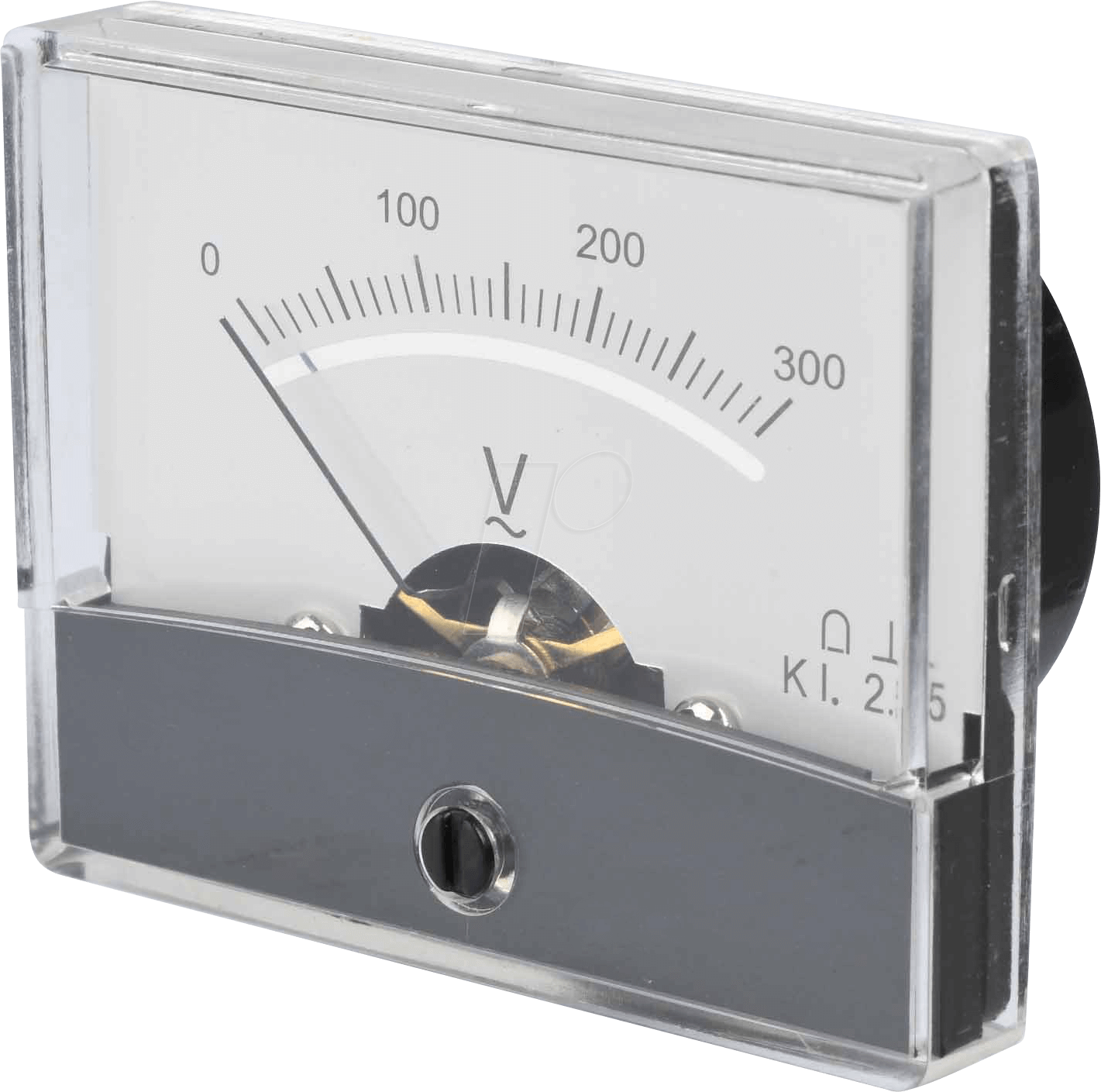 PM 2-300V AC - Drehspul-Messwerk, 300 V AC, 60x47 mm