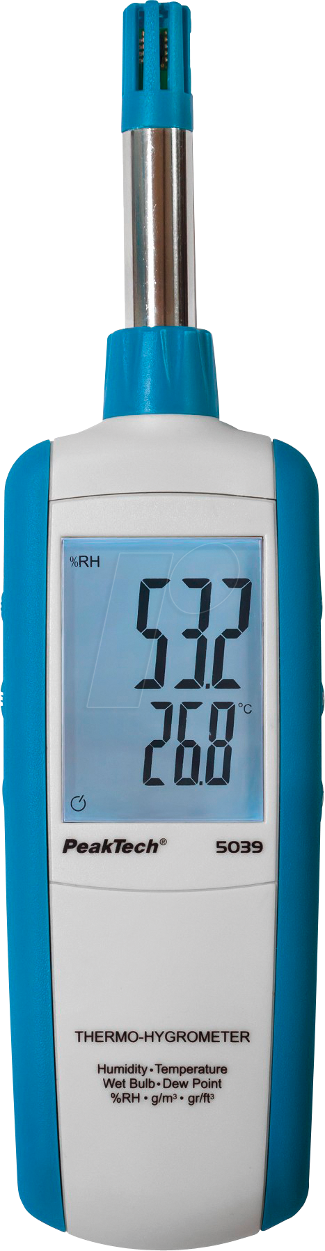 Thumbnail - PEAKTECH 5039 - Thermo-Hygrometer, -20 bis 100°C