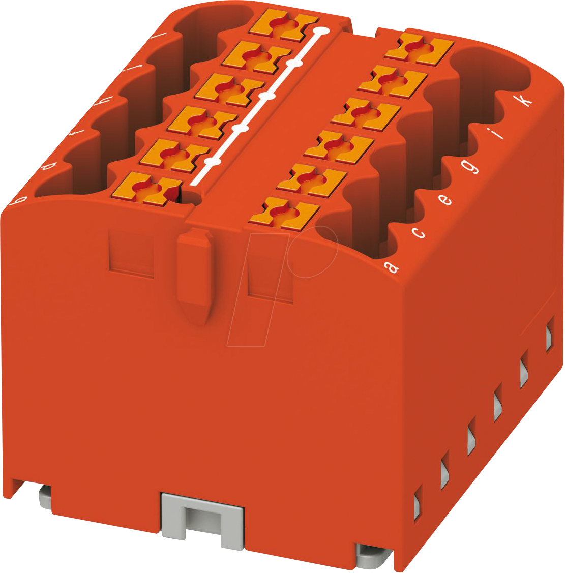PHOE 3273420 - Verteilerblock PTFIX, 12x2,5, rot