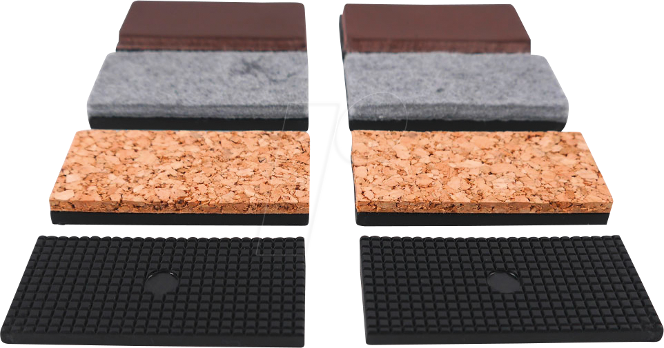 BERN 9 900 E50S - Schonbacken-Set, zum Aufkleben, 50 mm, 9-teilig