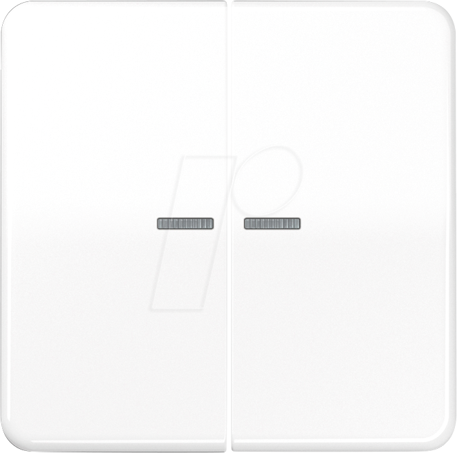 JG BTCD17102WW - Bluetooth Taster, 2-fach, alpinweiß