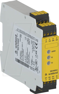 SNO 4083KM-C 0,5 - Sicherheitsrelais 0,5s 24V AC/DC, SIL 3
