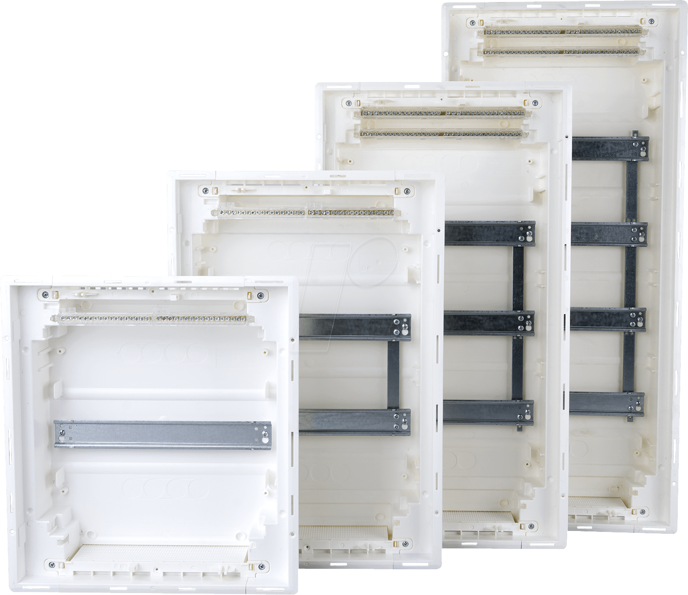 Thumbnail - HWV12+2ST - Kleinverteiler Jumbo, 12 Module, 1-reihig, Hohlwand