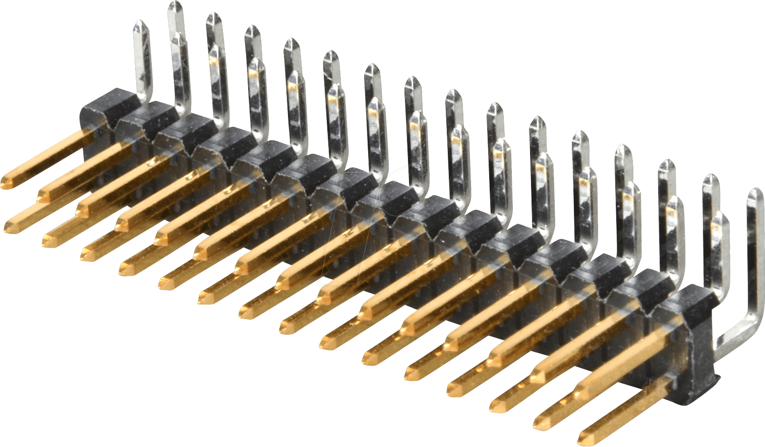 MPE 088-2-030 - Stiftleisten 2,54 mm, 2X15, gewinkelt