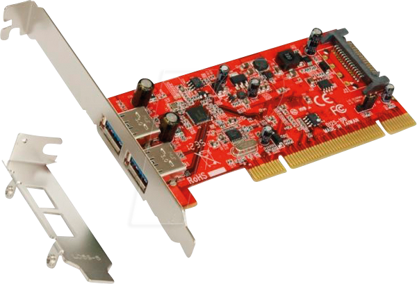 EXSYS EX-1092 - PCIe > 2 Ports USB 3.2 Gen inkl. LP Bügel