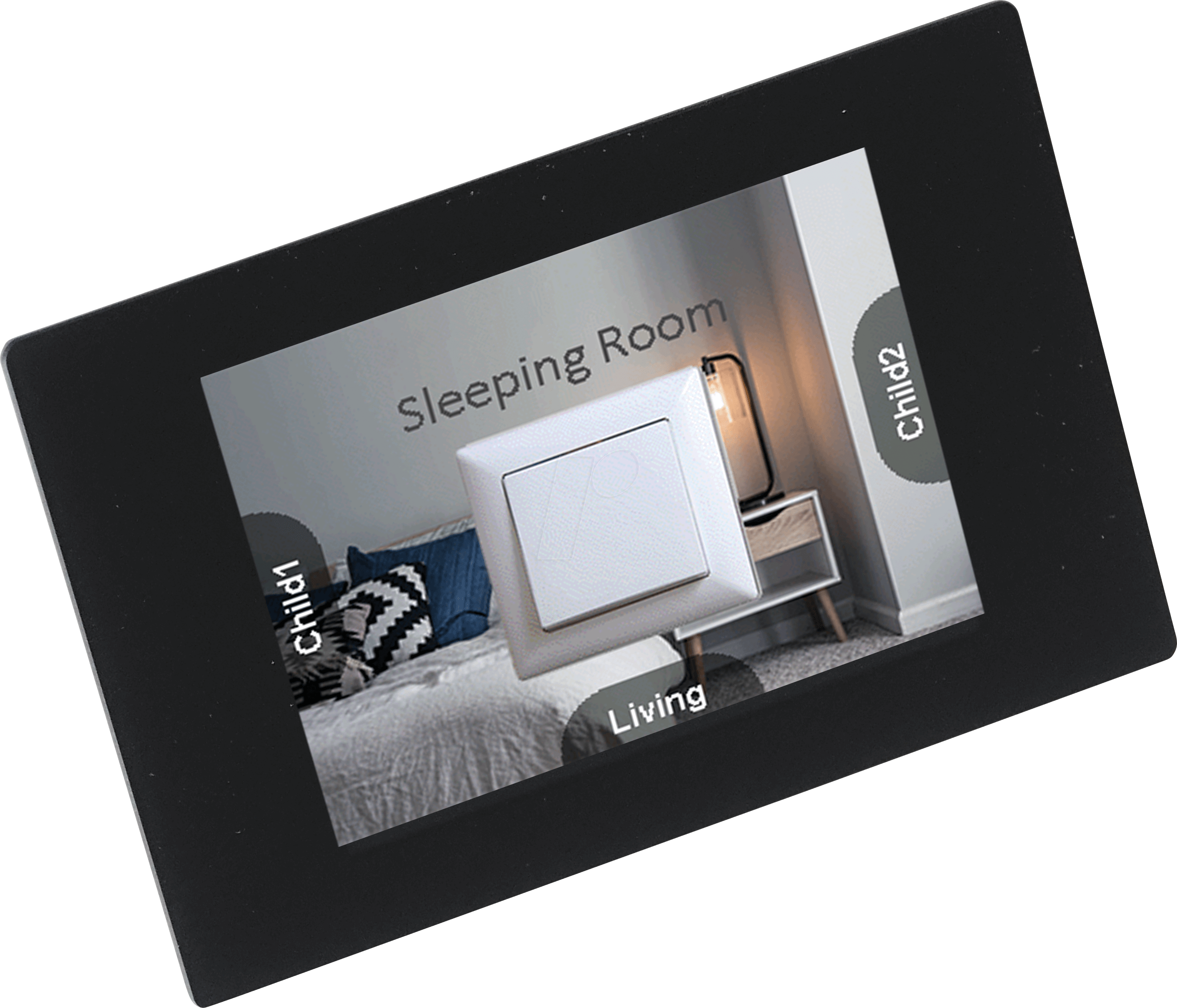 EA UNITFTS020-AT - Miniatur-Touchpanel 2,0''TFT, Grafik, Speicher, PCAP-Touch