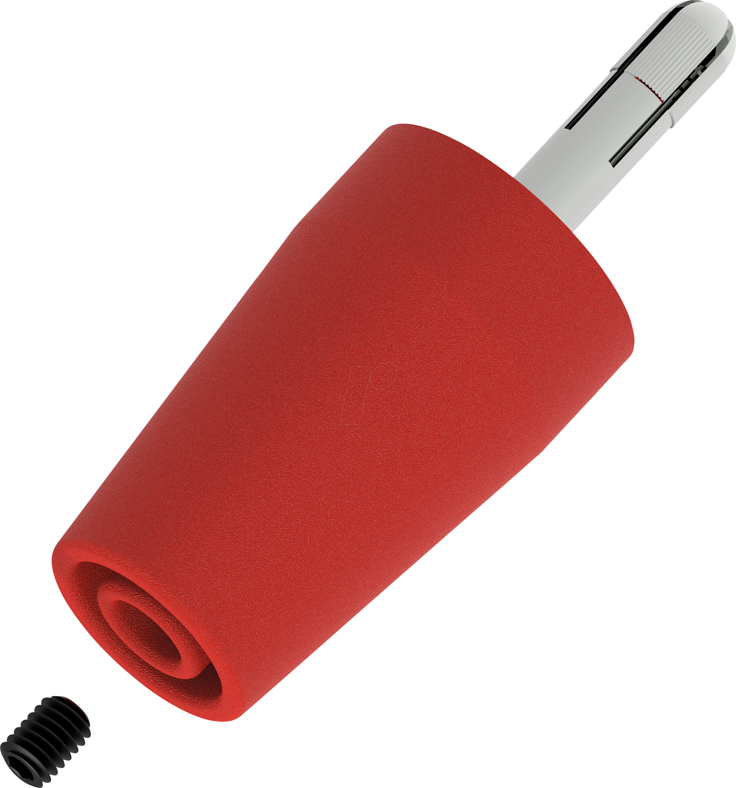 PJP 3300-IEC-R - Adapterbuchse/Übergangstecker, 4 mm, rot